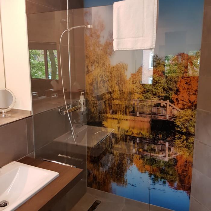 Glashaus Dingden Duschen 101